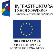 Ifrastruktura i Środowisko, UE Europejski Fundusz Rozwoju Regionalnego