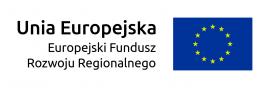 UE - Europejski fundusz Rozwoju Regionalnego (logo)